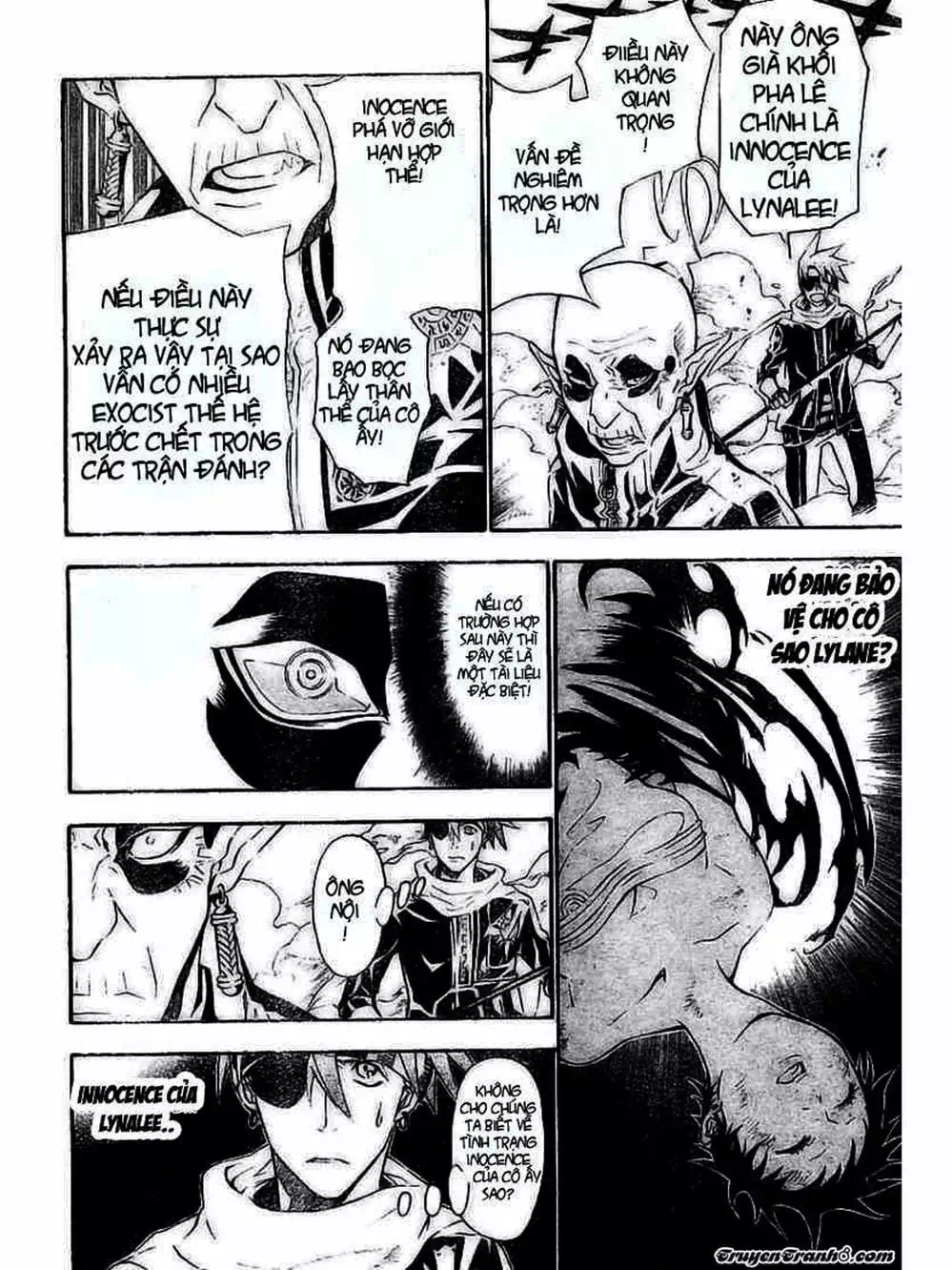 Truyện Tranh Quái Vật Sinh Ra Từ Linh Hồn Chết Chóc - D. Gray-Man trang 8