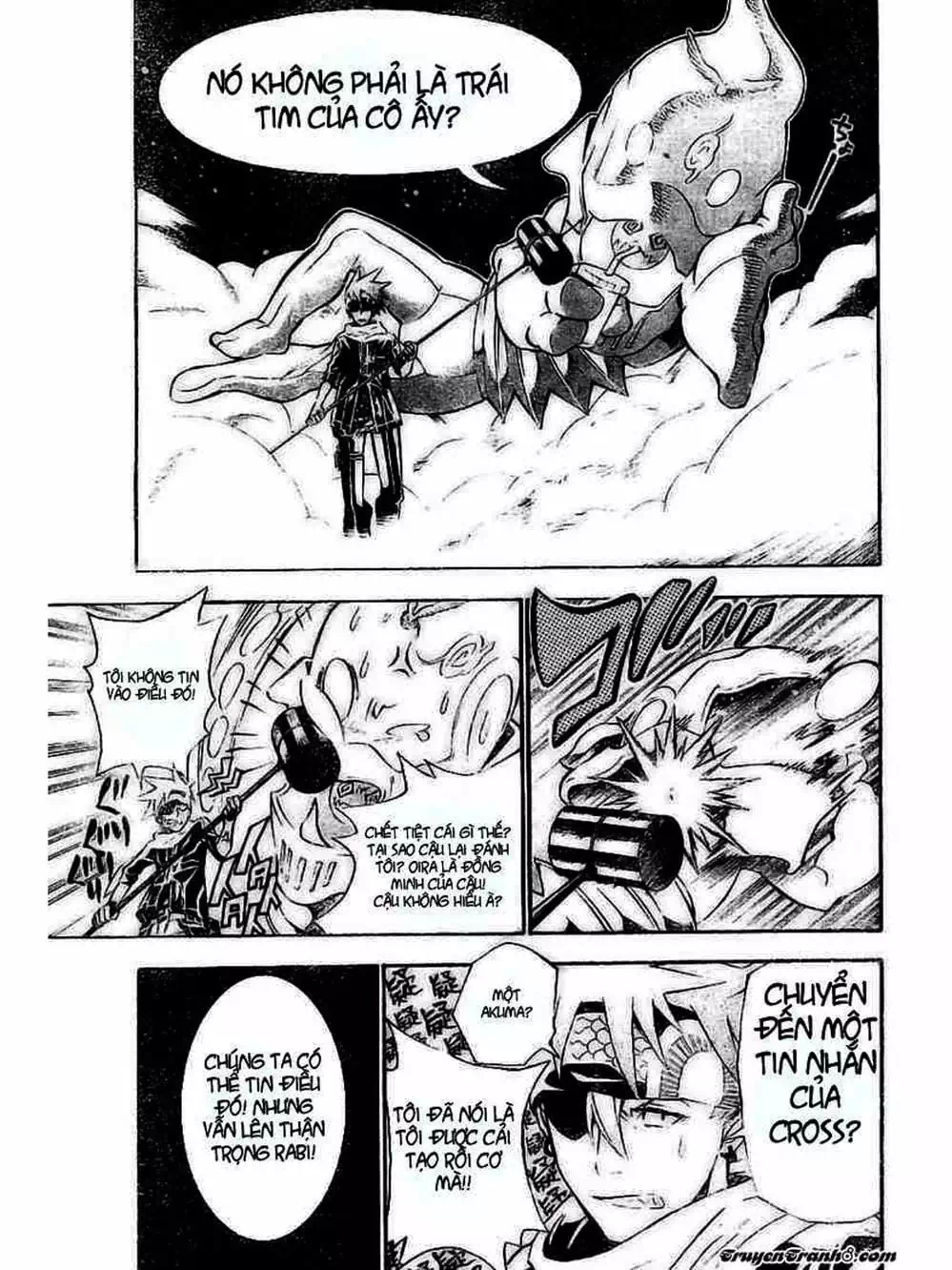 Truyện Tranh Quái Vật Sinh Ra Từ Linh Hồn Chết Chóc - D. Gray-Man trang 8