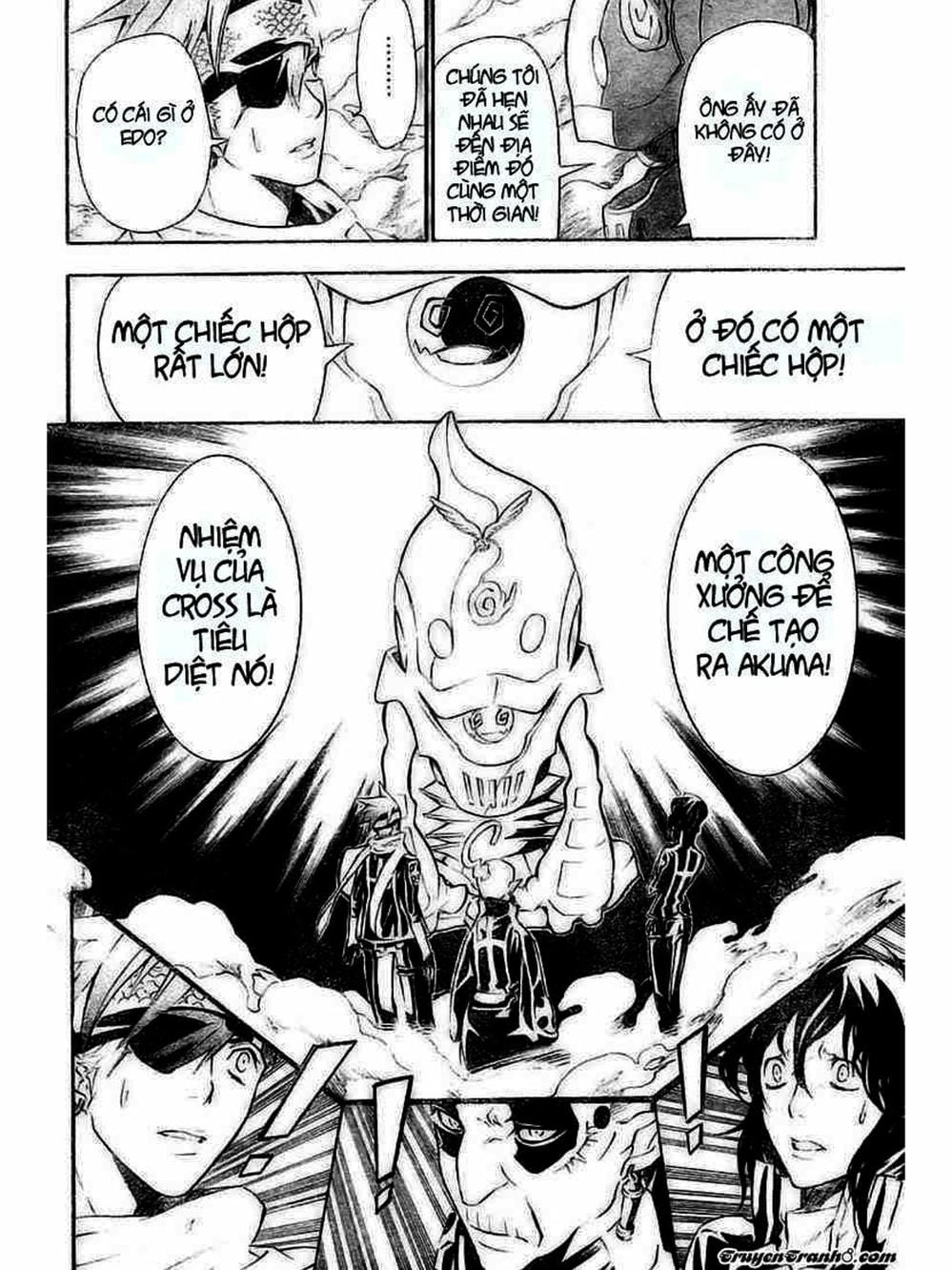 Truyện Tranh Quái Vật Sinh Ra Từ Linh Hồn Chết Chóc - D. Gray-Man trang 8
