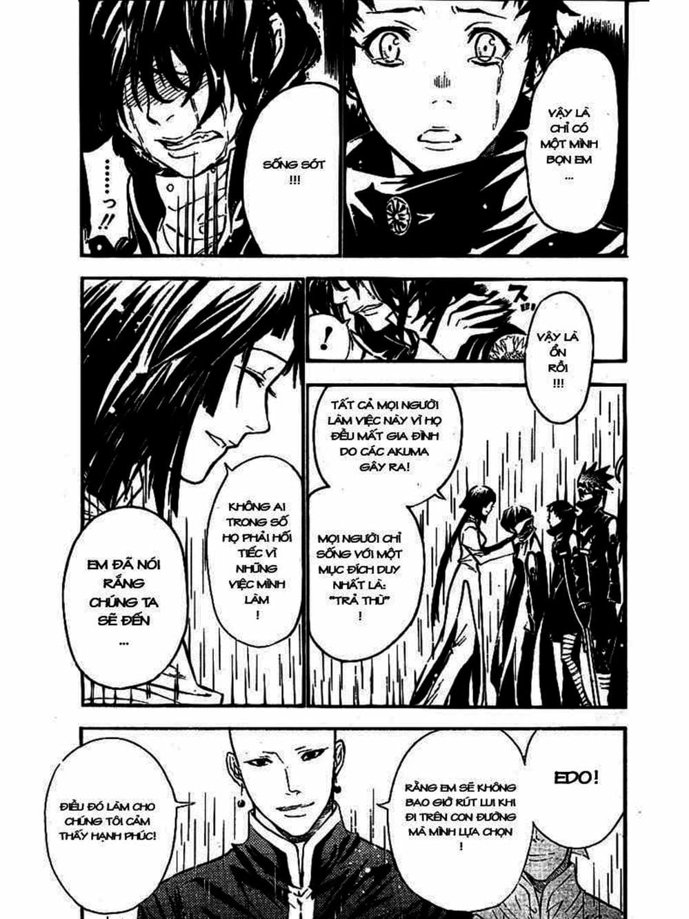 Truyện Tranh Quái Vật Sinh Ra Từ Linh Hồn Chết Chóc - D. Gray-Man trang 8