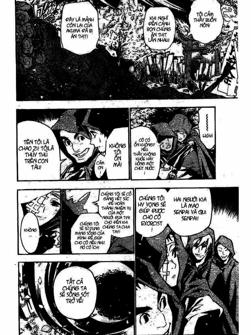 Truyện Tranh Quái Vật Sinh Ra Từ Linh Hồn Chết Chóc - D. Gray-Man trang 8