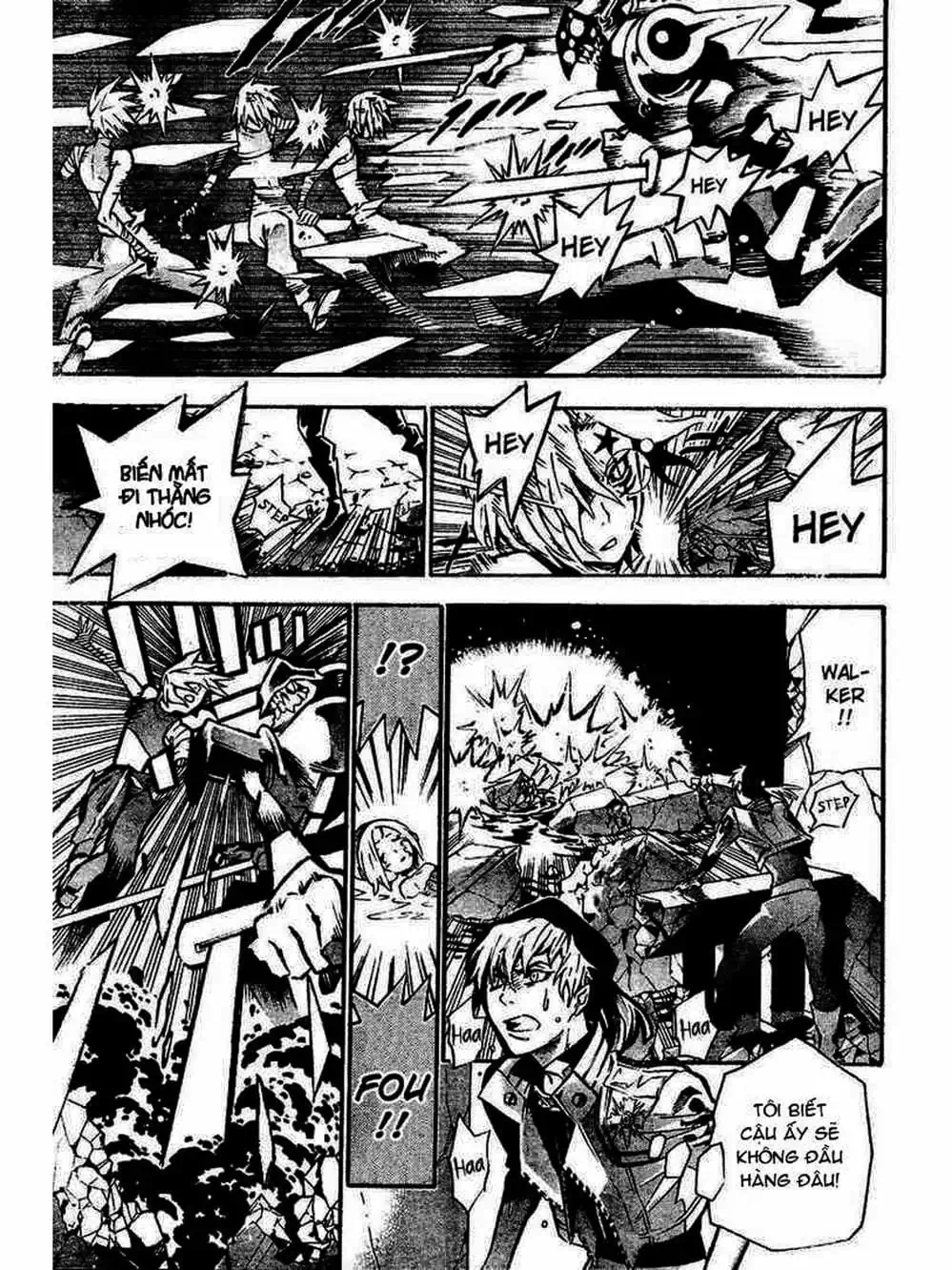 Truyện Tranh Quái Vật Sinh Ra Từ Linh Hồn Chết Chóc - D. Gray-Man trang 8