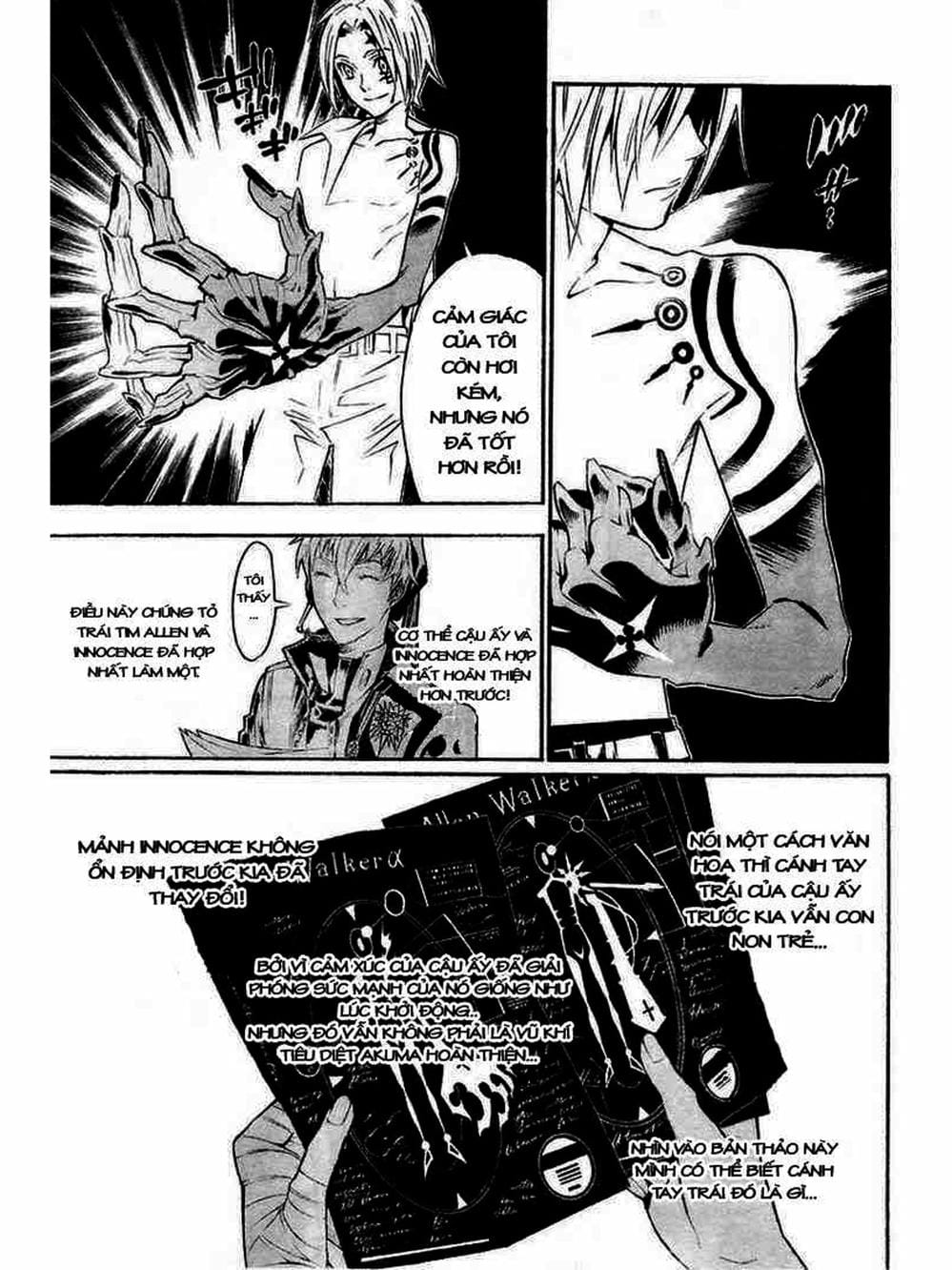 Truyện Tranh Quái Vật Sinh Ra Từ Linh Hồn Chết Chóc - D. Gray-Man trang 8