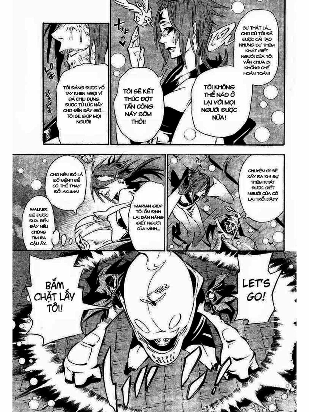 Truyện Tranh Quái Vật Sinh Ra Từ Linh Hồn Chết Chóc - D. Gray-Man trang 8