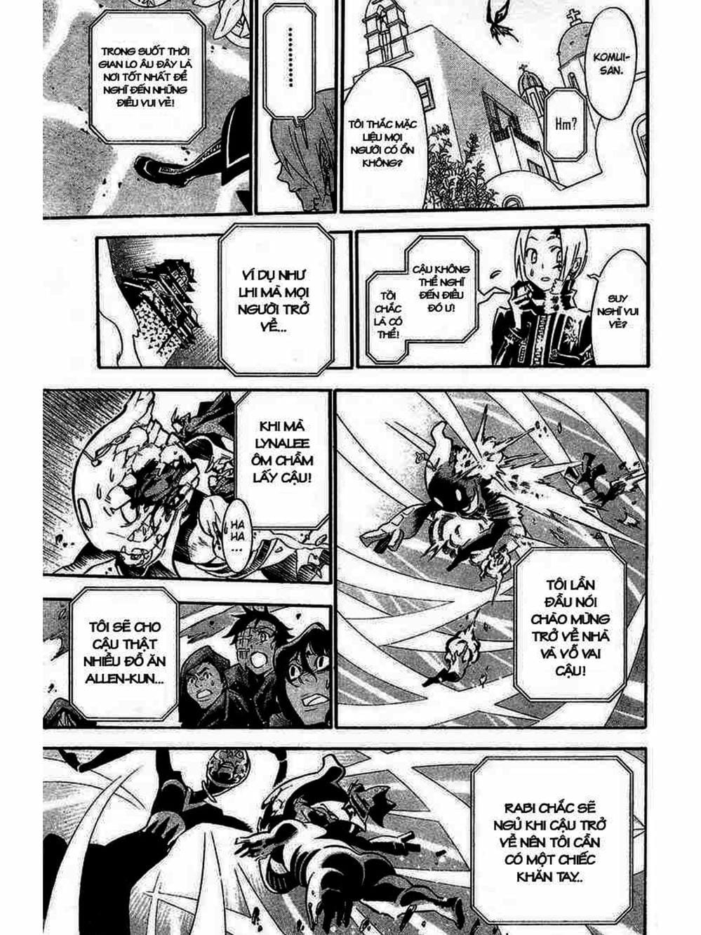 Truyện Tranh Quái Vật Sinh Ra Từ Linh Hồn Chết Chóc - D. Gray-Man trang 8