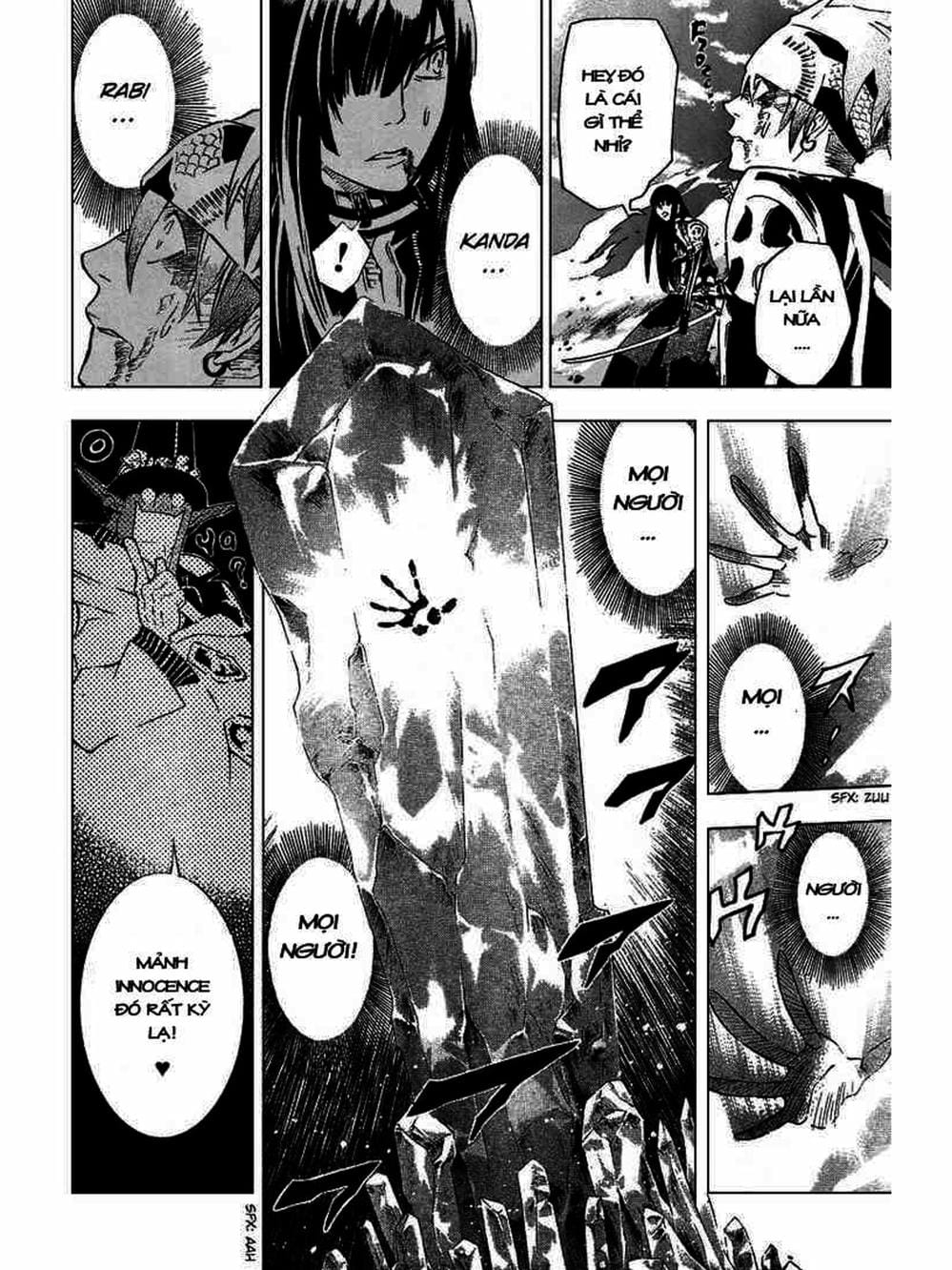 Truyện Tranh Quái Vật Sinh Ra Từ Linh Hồn Chết Chóc - D. Gray-Man trang 8