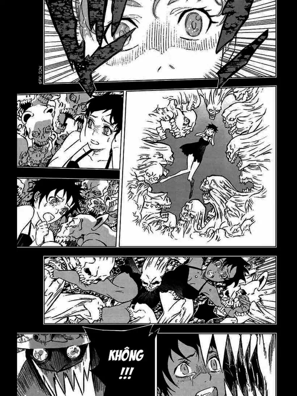 Truyện Tranh Quái Vật Sinh Ra Từ Linh Hồn Chết Chóc - D. Gray-Man trang 8