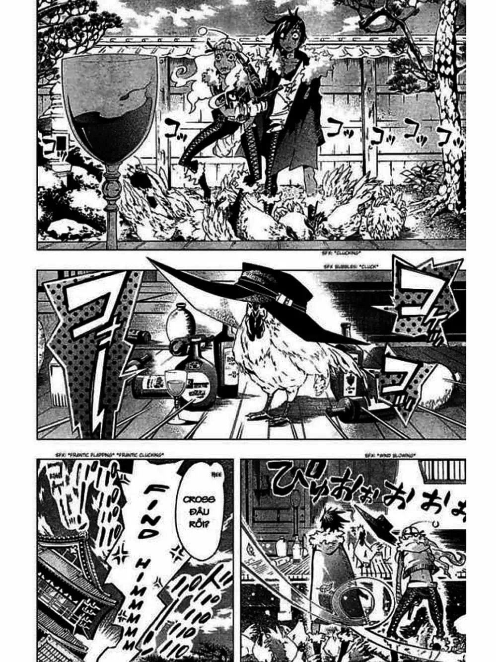 Truyện Tranh Quái Vật Sinh Ra Từ Linh Hồn Chết Chóc - D. Gray-Man trang 8