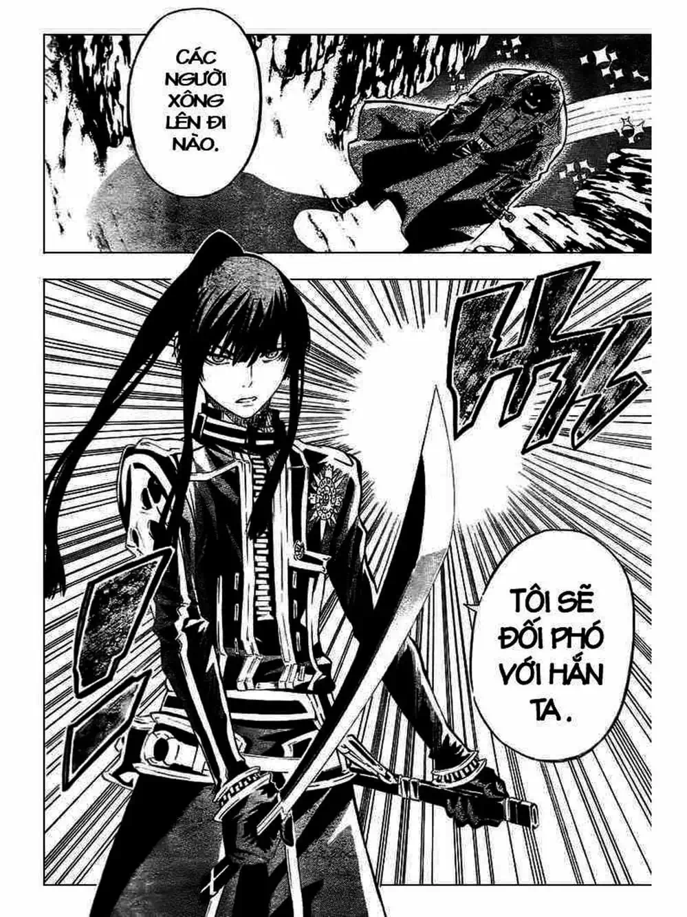 Truyện Tranh Quái Vật Sinh Ra Từ Linh Hồn Chết Chóc - D. Gray-Man trang 8