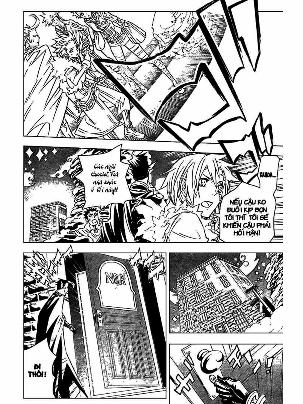 Truyện Tranh Quái Vật Sinh Ra Từ Linh Hồn Chết Chóc - D. Gray-Man trang 8