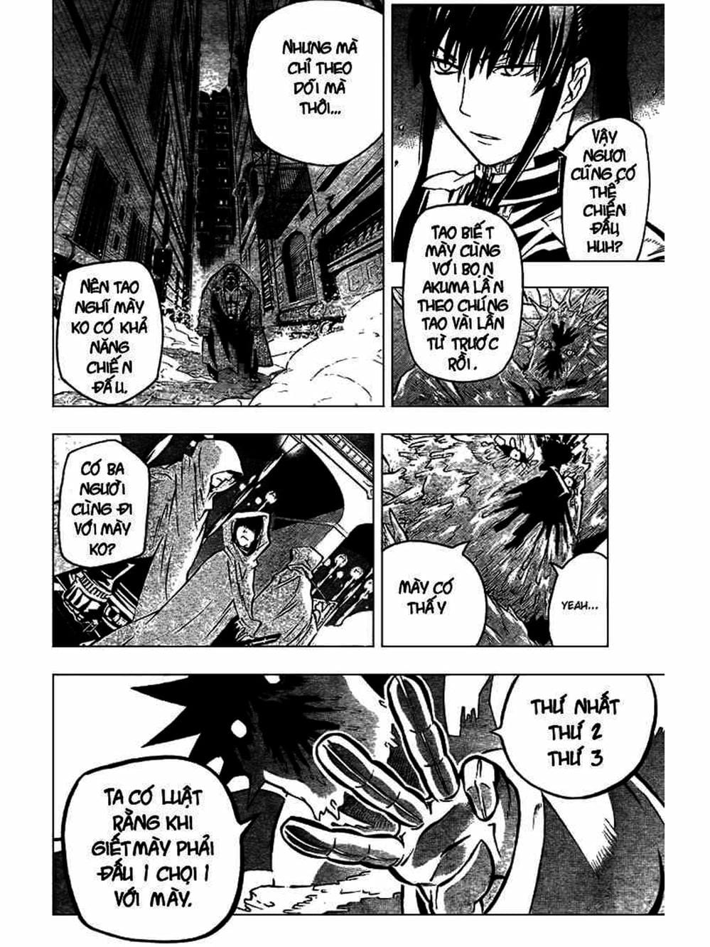 Truyện Tranh Quái Vật Sinh Ra Từ Linh Hồn Chết Chóc - D. Gray-Man trang 8