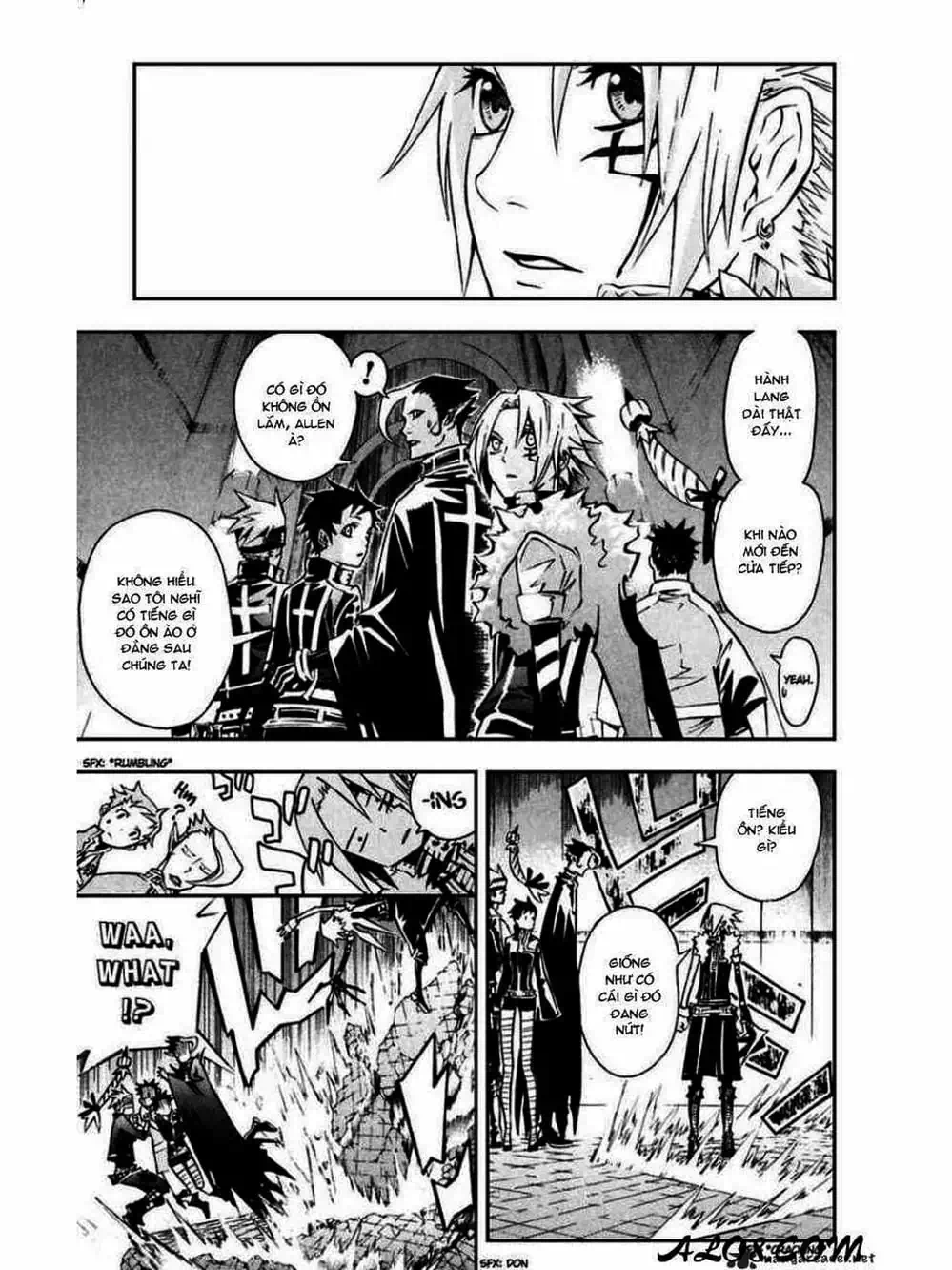 Truyện Tranh Quái Vật Sinh Ra Từ Linh Hồn Chết Chóc - D. Gray-Man trang 8