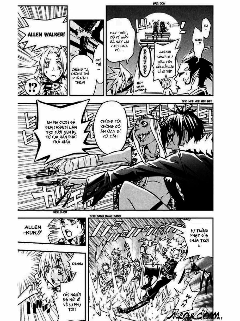 Truyện Tranh Quái Vật Sinh Ra Từ Linh Hồn Chết Chóc - D. Gray-Man trang 8