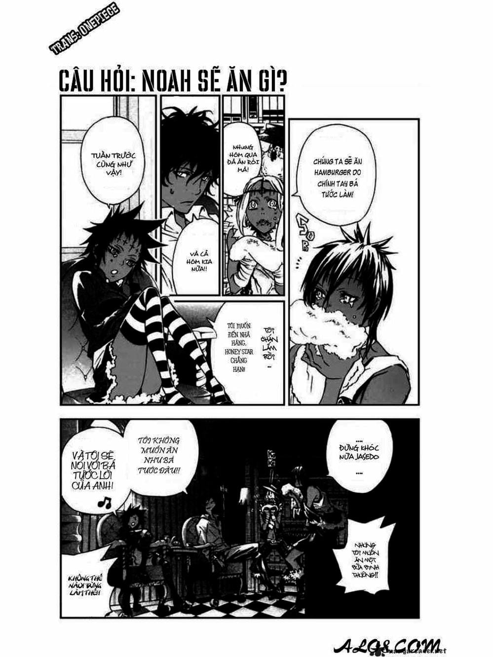 Truyện Tranh Quái Vật Sinh Ra Từ Linh Hồn Chết Chóc - D. Gray-Man trang 8