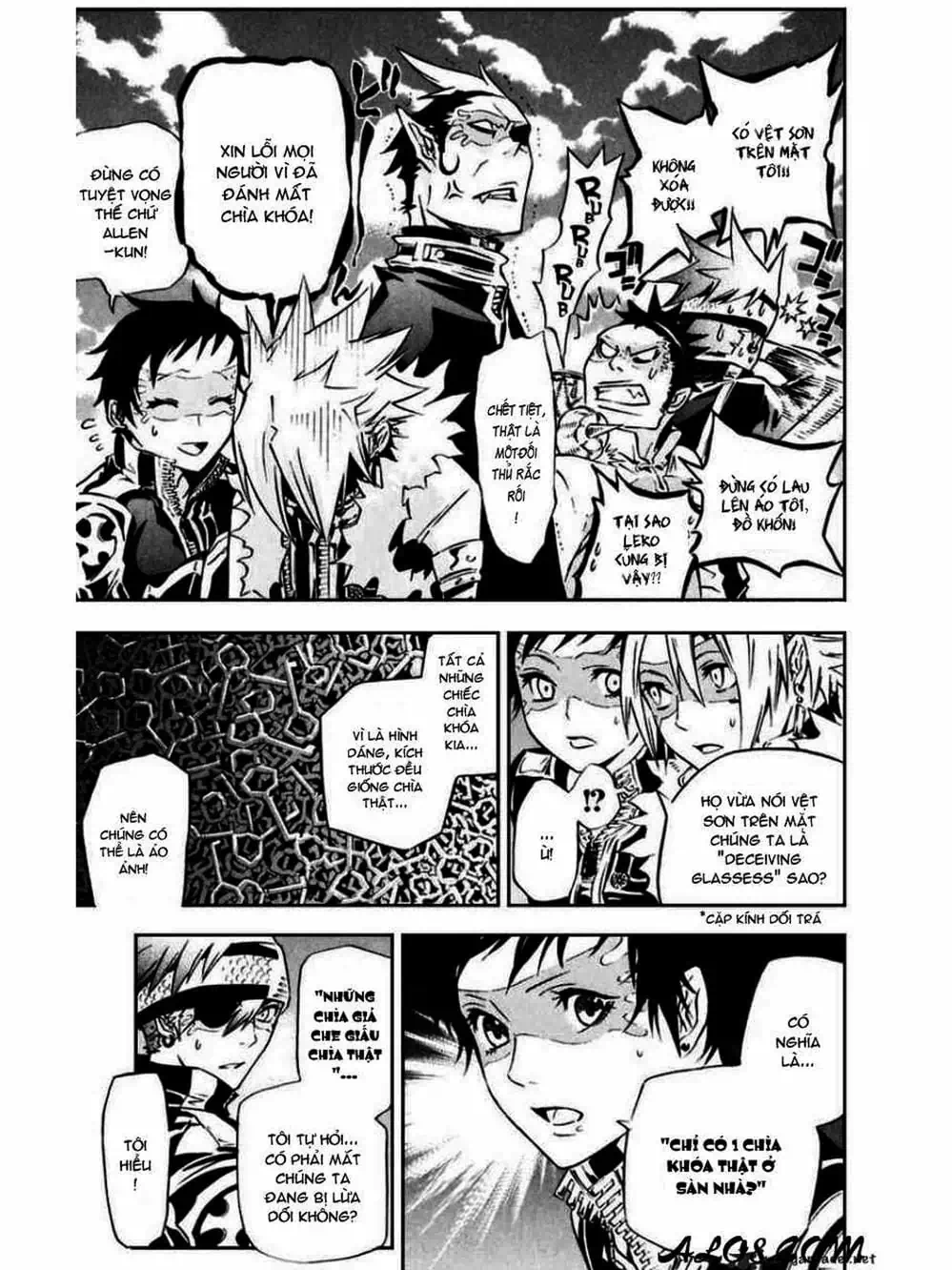 Truyện Tranh Quái Vật Sinh Ra Từ Linh Hồn Chết Chóc - D. Gray-Man trang 8