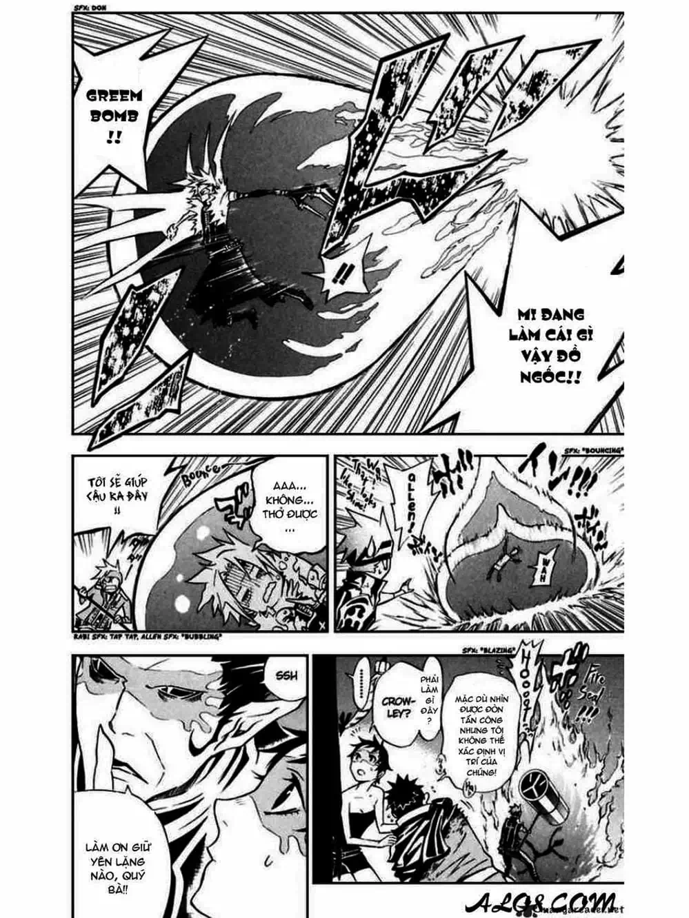 Truyện Tranh Quái Vật Sinh Ra Từ Linh Hồn Chết Chóc - D. Gray-Man trang 8