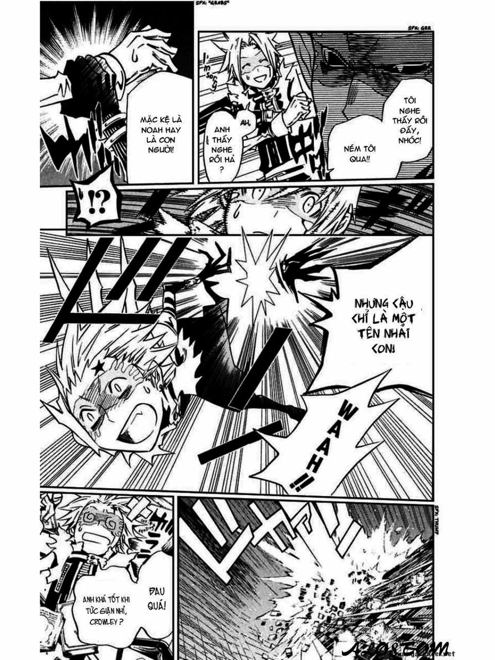 Truyện Tranh Quái Vật Sinh Ra Từ Linh Hồn Chết Chóc - D. Gray-Man trang 8