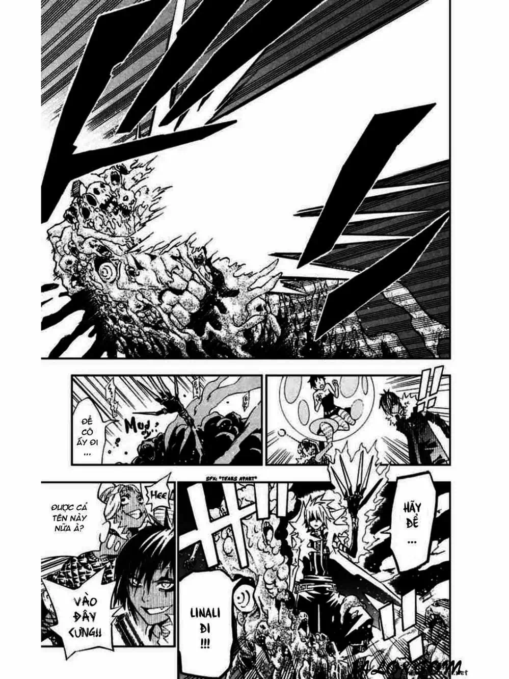 Truyện Tranh Quái Vật Sinh Ra Từ Linh Hồn Chết Chóc - D. Gray-Man trang 8