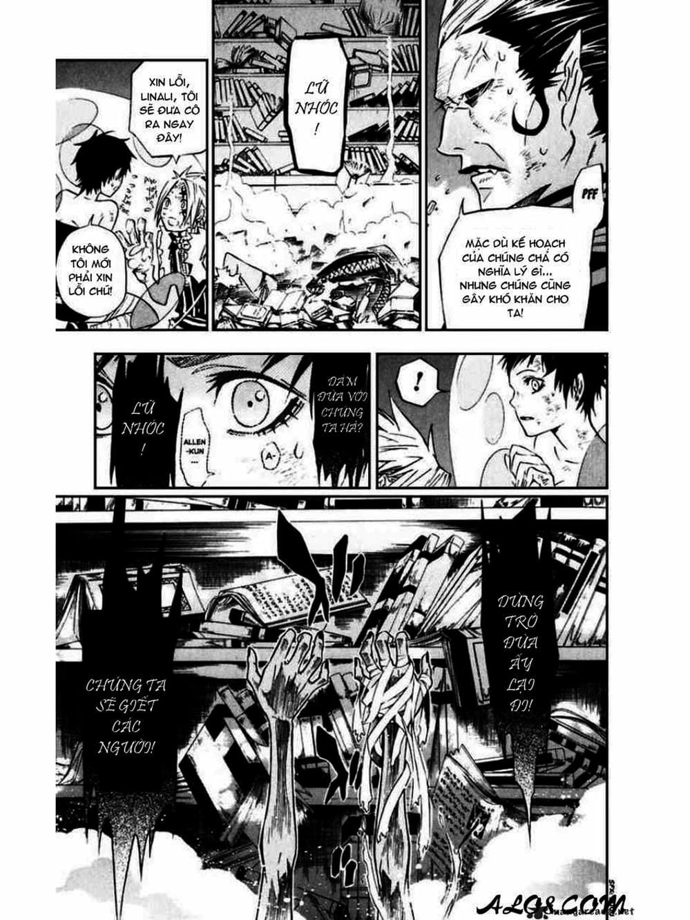 Truyện Tranh Quái Vật Sinh Ra Từ Linh Hồn Chết Chóc - D. Gray-Man trang 8