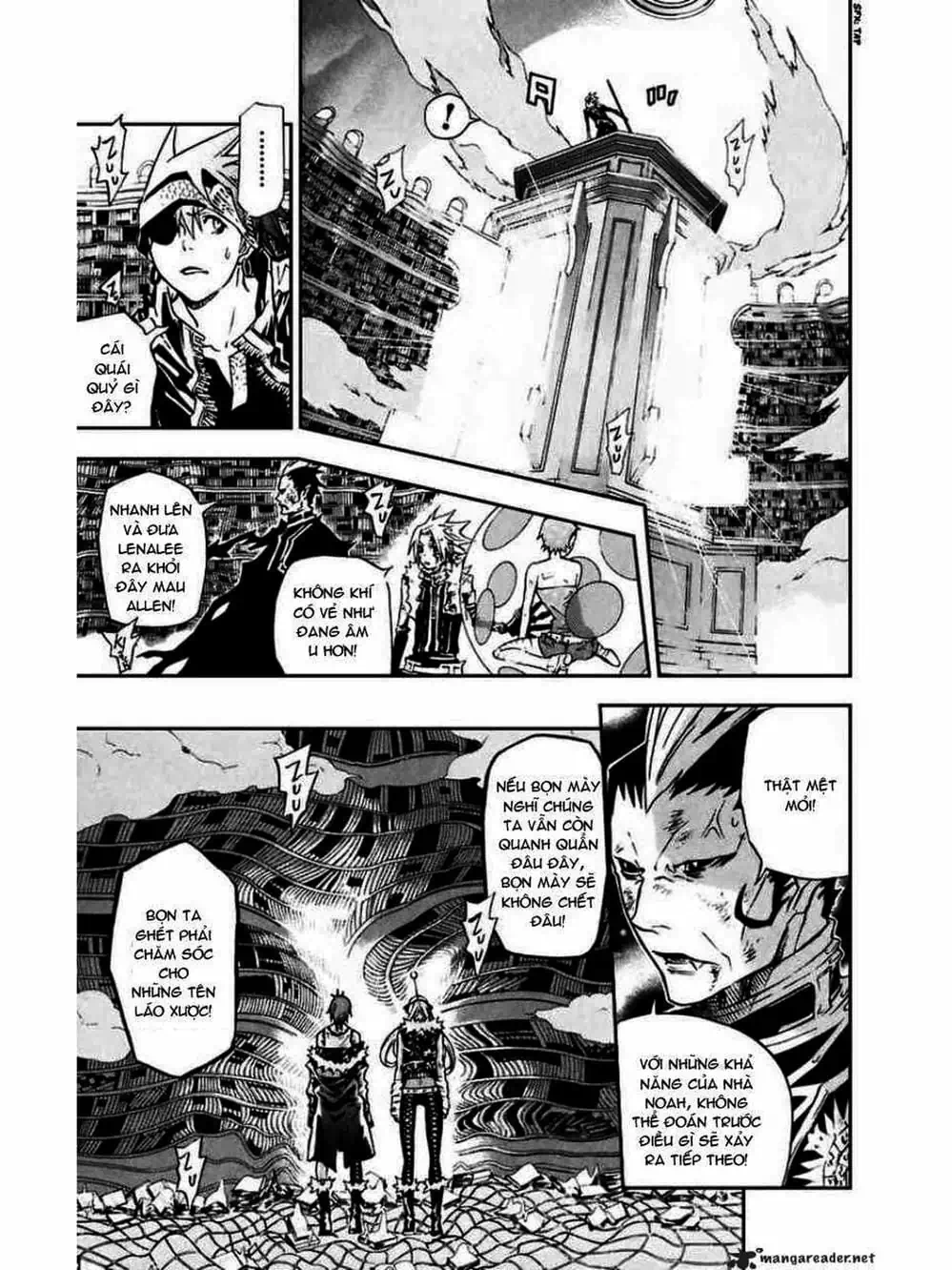 Truyện Tranh Quái Vật Sinh Ra Từ Linh Hồn Chết Chóc - D. Gray-Man trang 8