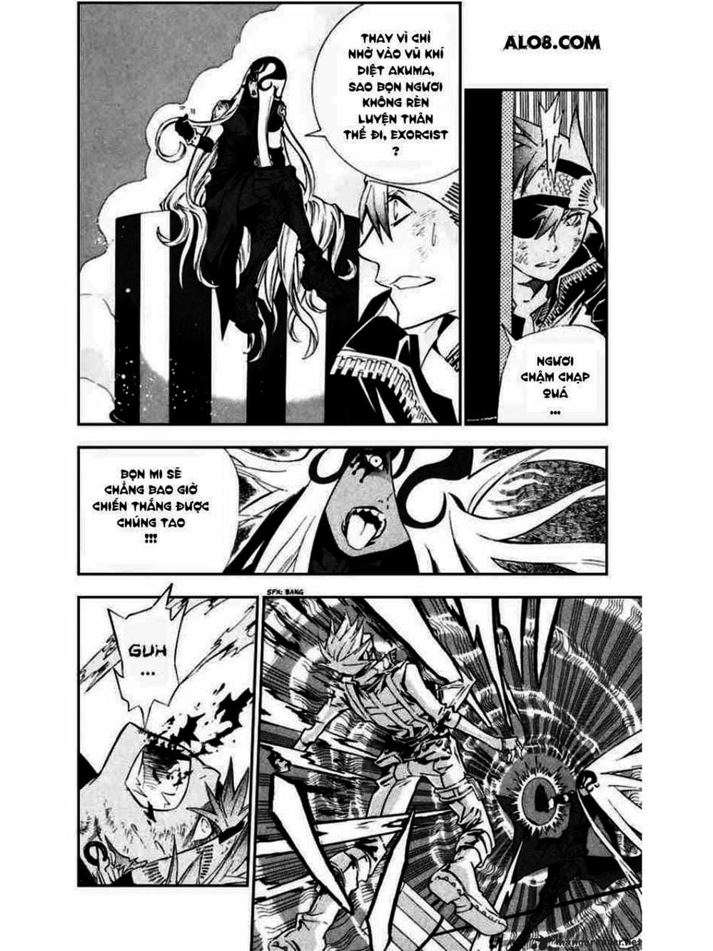 Truyện Tranh Quái Vật Sinh Ra Từ Linh Hồn Chết Chóc - D. Gray-Man trang 8