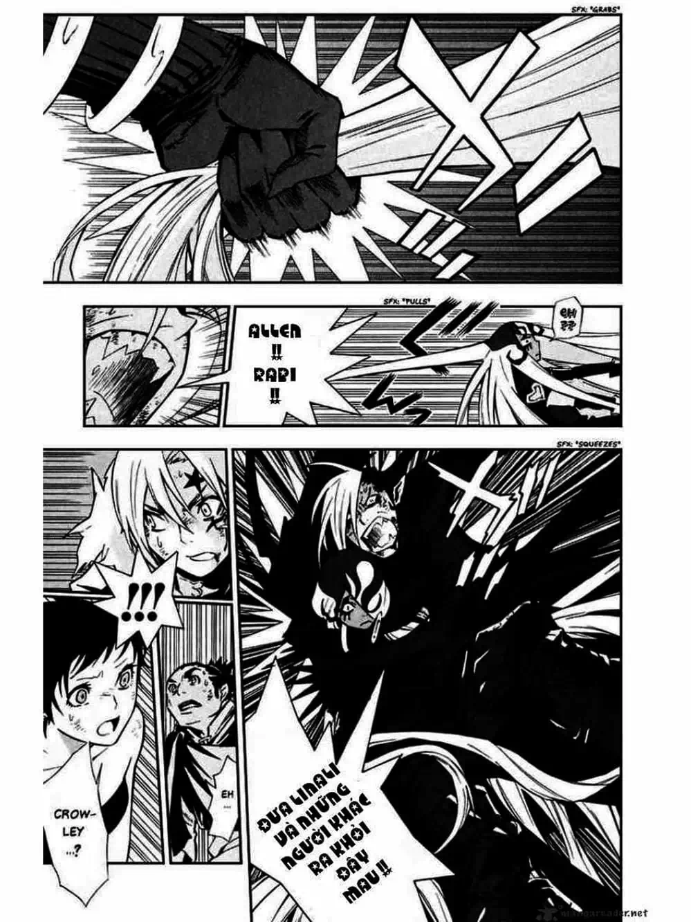 Truyện Tranh Quái Vật Sinh Ra Từ Linh Hồn Chết Chóc - D. Gray-Man trang 8