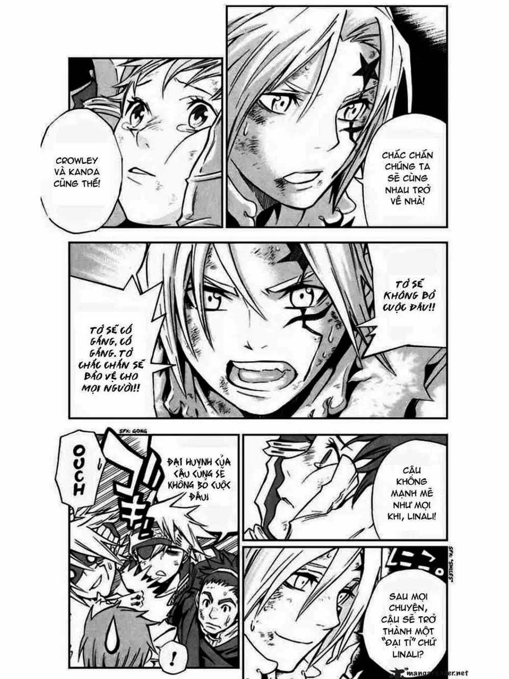 Truyện Tranh Quái Vật Sinh Ra Từ Linh Hồn Chết Chóc - D. Gray-Man trang 8