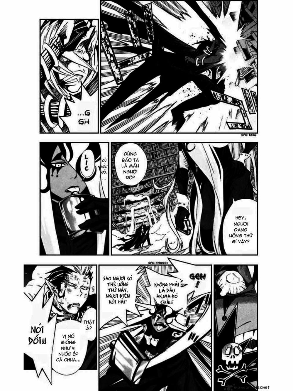 Truyện Tranh Quái Vật Sinh Ra Từ Linh Hồn Chết Chóc - D. Gray-Man trang 8