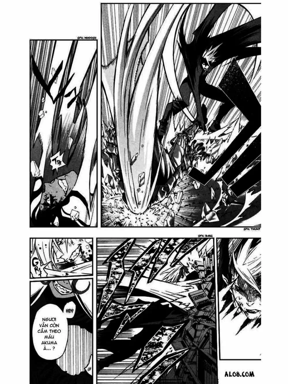 Truyện Tranh Quái Vật Sinh Ra Từ Linh Hồn Chết Chóc - D. Gray-Man trang 8