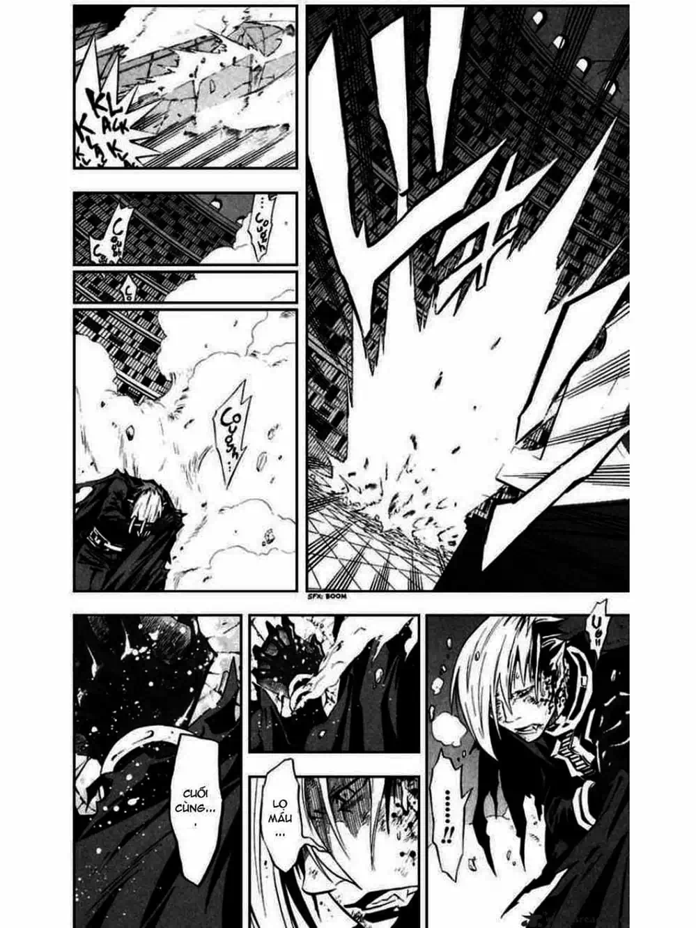 Truyện Tranh Quái Vật Sinh Ra Từ Linh Hồn Chết Chóc - D. Gray-Man trang 8