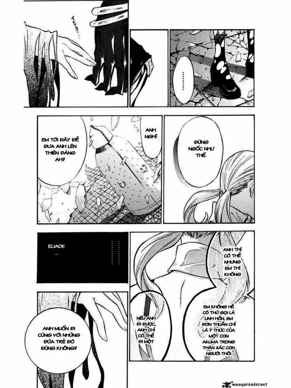 Truyện Tranh Quái Vật Sinh Ra Từ Linh Hồn Chết Chóc - D. Gray-Man trang 8