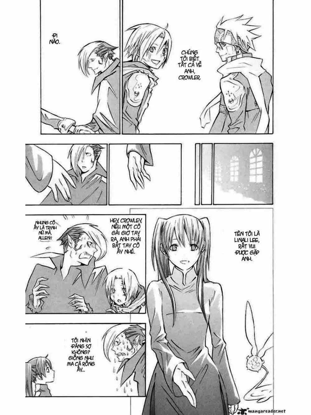 Truyện Tranh Quái Vật Sinh Ra Từ Linh Hồn Chết Chóc - D. Gray-Man trang 8