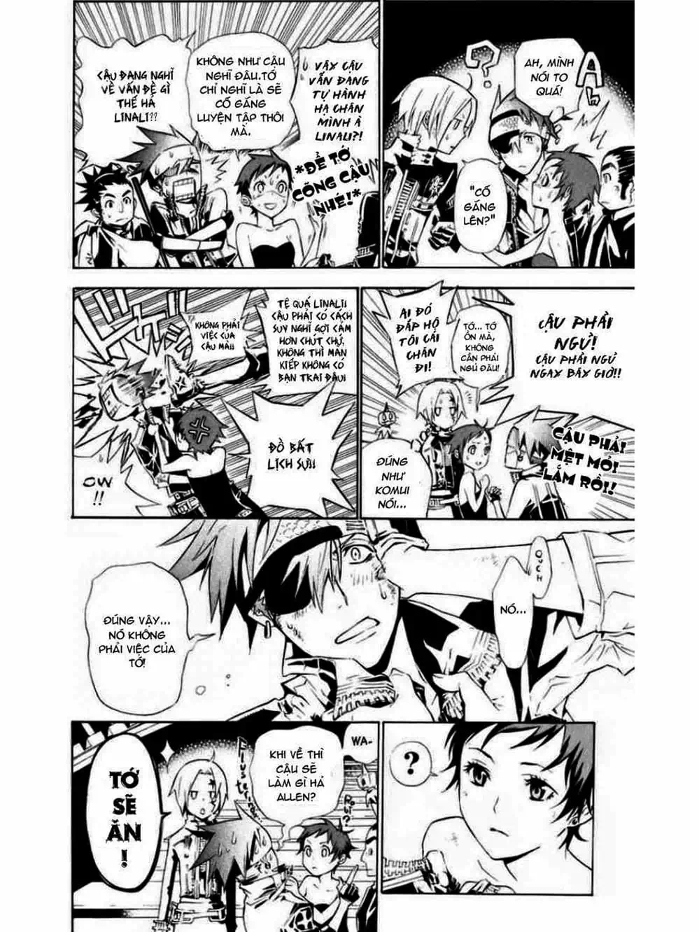 Truyện Tranh Quái Vật Sinh Ra Từ Linh Hồn Chết Chóc - D. Gray-Man trang 8