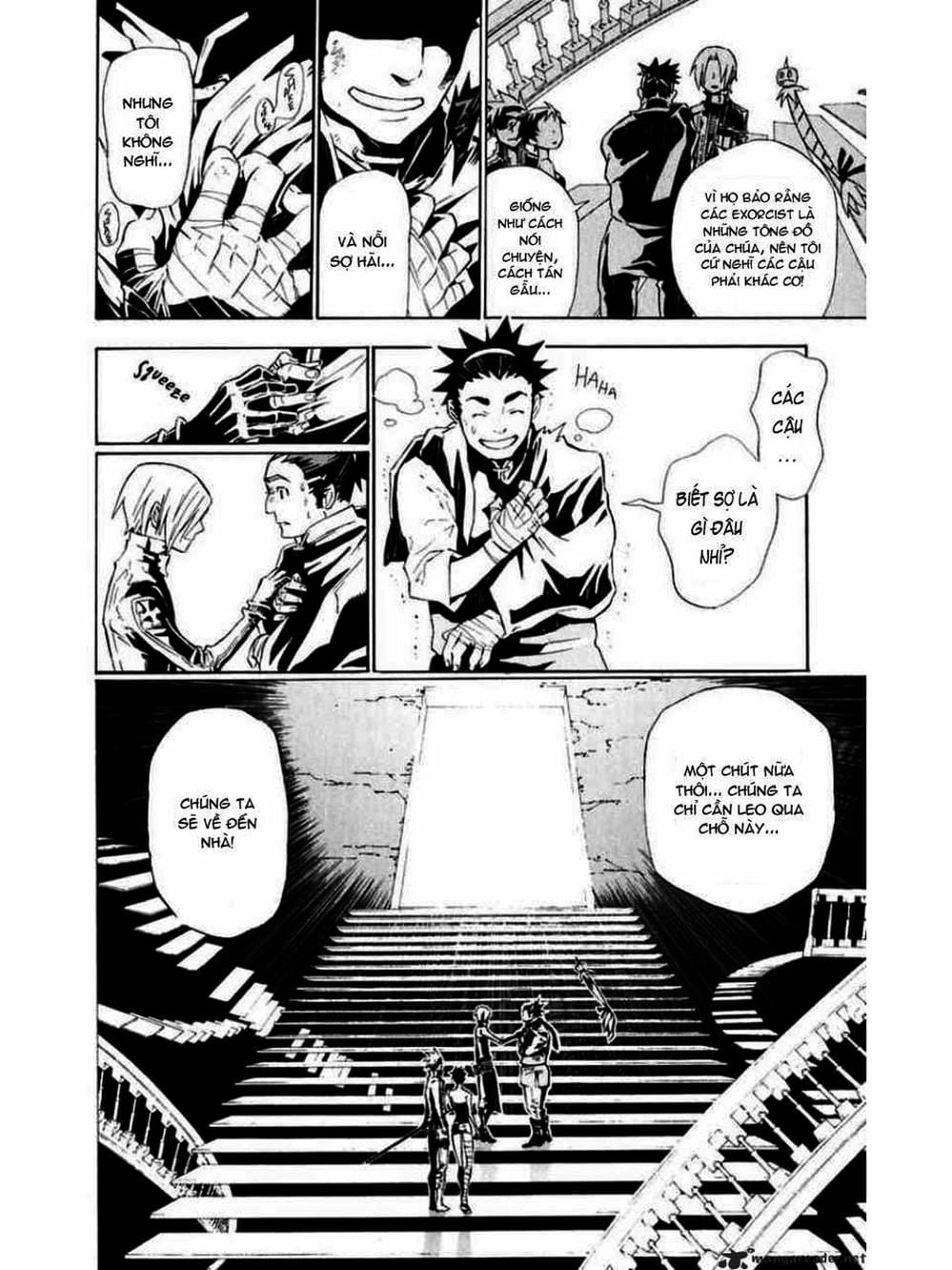 Truyện Tranh Quái Vật Sinh Ra Từ Linh Hồn Chết Chóc - D. Gray-Man trang 8