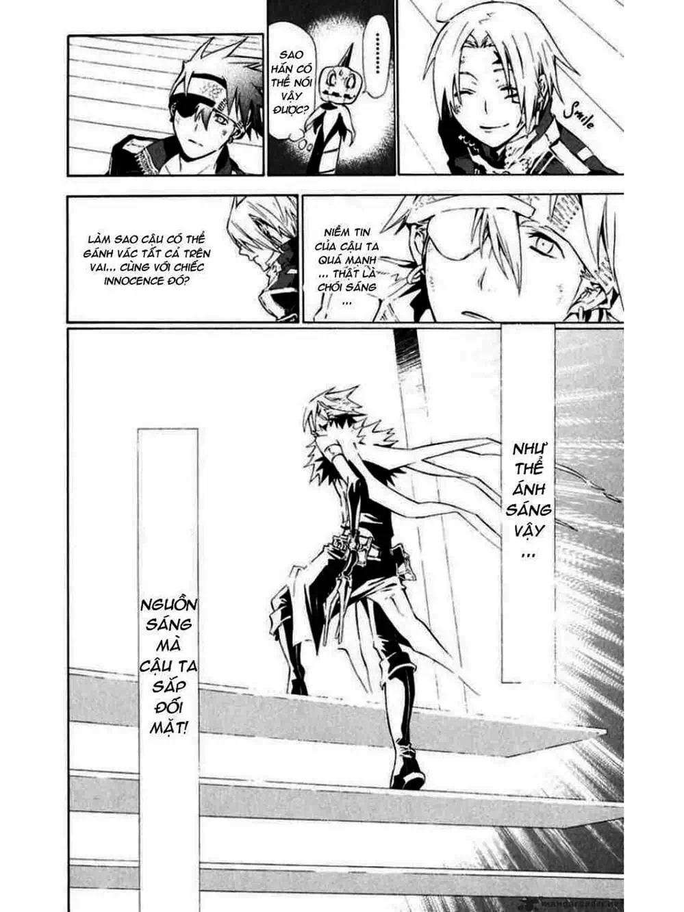 Truyện Tranh Quái Vật Sinh Ra Từ Linh Hồn Chết Chóc - D. Gray-Man trang 8