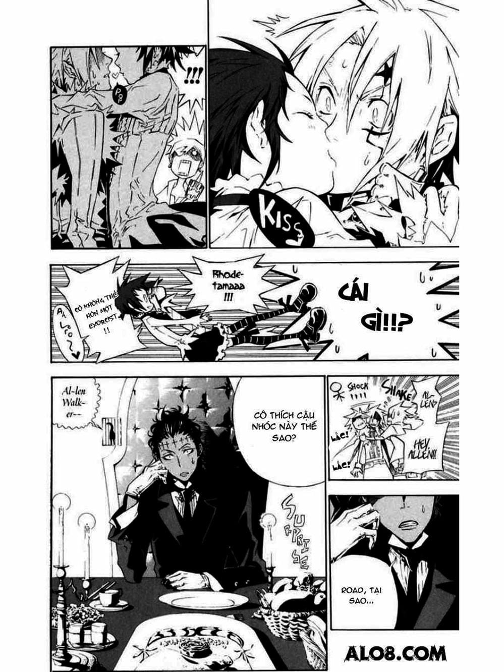 Truyện Tranh Quái Vật Sinh Ra Từ Linh Hồn Chết Chóc - D. Gray-Man trang 8