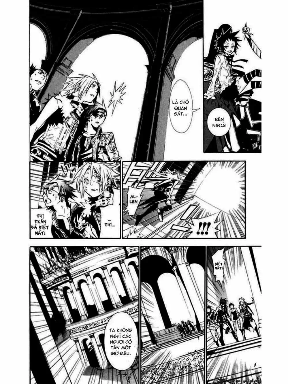 Truyện Tranh Quái Vật Sinh Ra Từ Linh Hồn Chết Chóc - D. Gray-Man trang 8