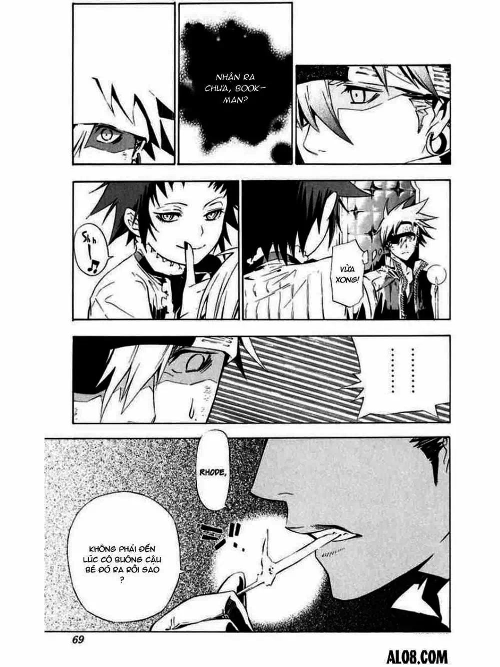 Truyện Tranh Quái Vật Sinh Ra Từ Linh Hồn Chết Chóc - D. Gray-Man trang 8