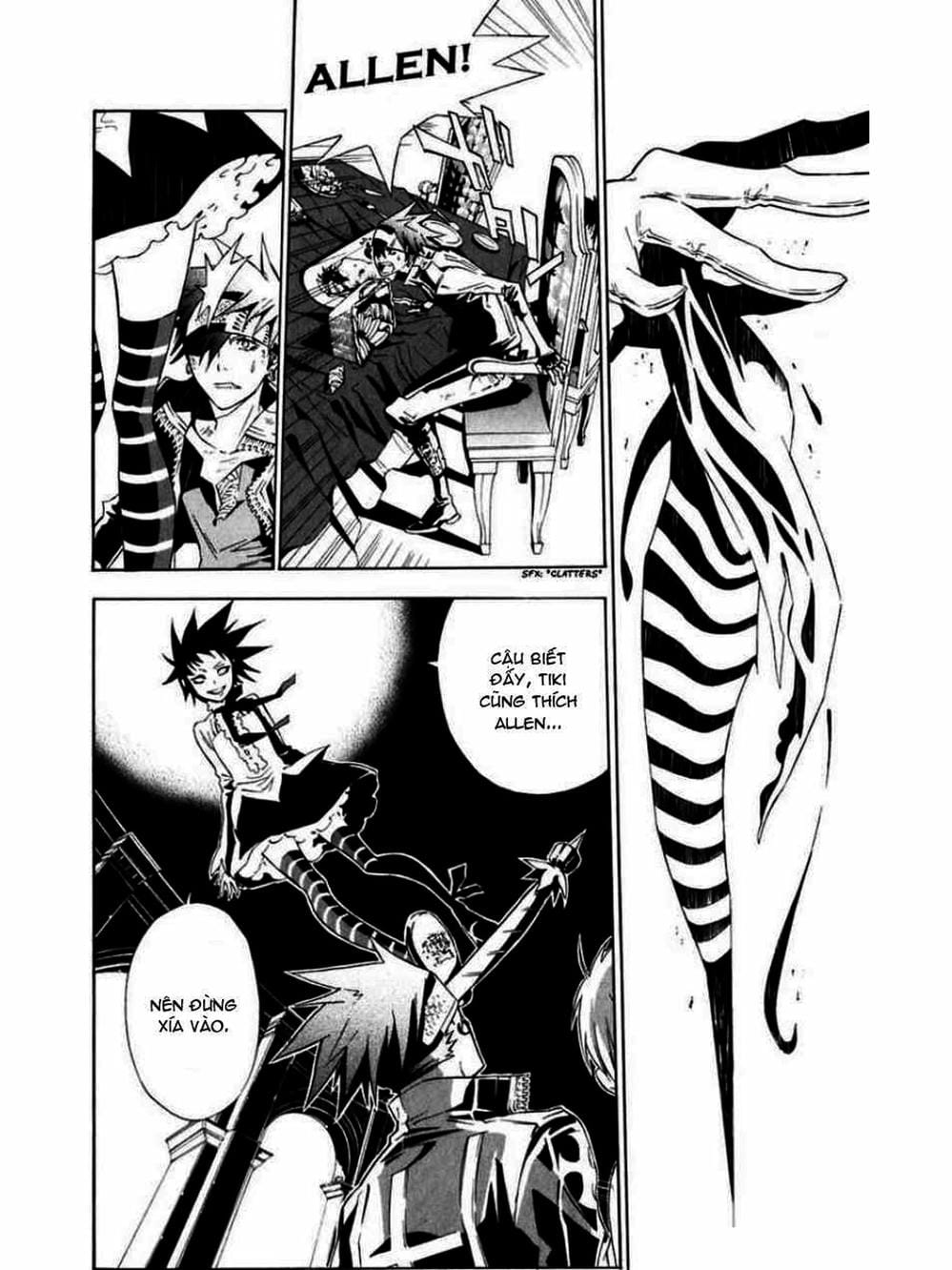 Truyện Tranh Quái Vật Sinh Ra Từ Linh Hồn Chết Chóc - D. Gray-Man trang 8