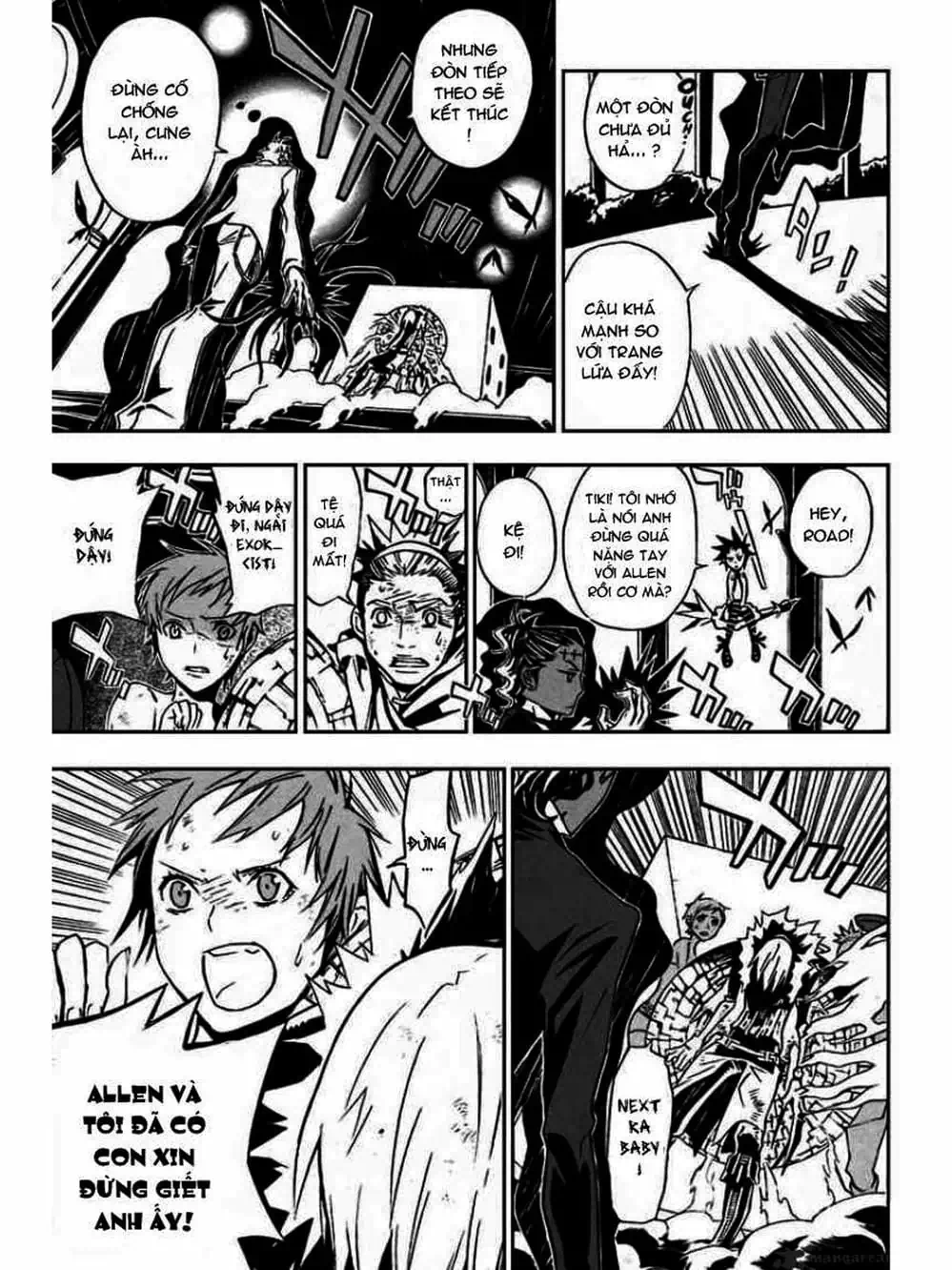 Truyện Tranh Quái Vật Sinh Ra Từ Linh Hồn Chết Chóc - D. Gray-Man trang 8