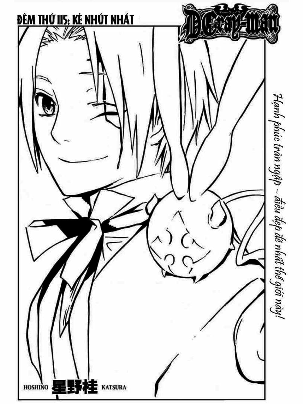 Truyện Tranh Quái Vật Sinh Ra Từ Linh Hồn Chết Chóc - D. Gray-Man trang 8