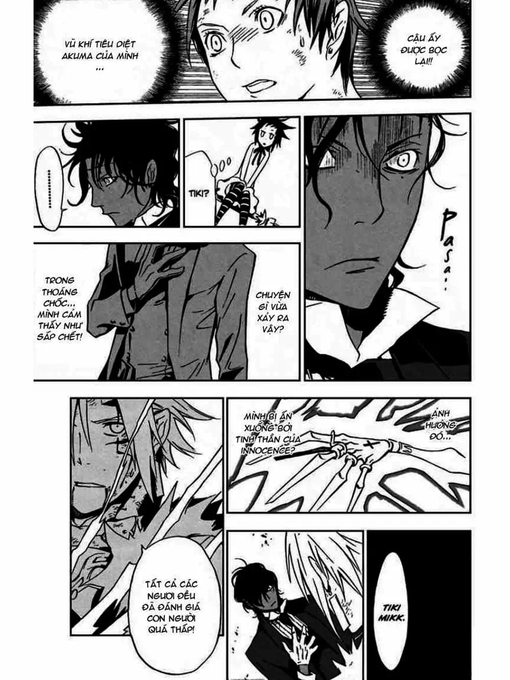 Truyện Tranh Quái Vật Sinh Ra Từ Linh Hồn Chết Chóc - D. Gray-Man trang 8