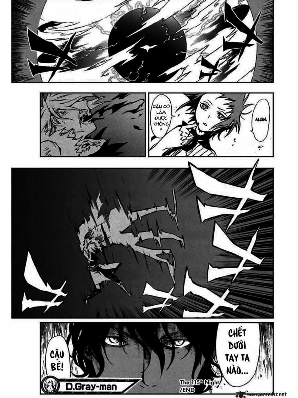 Truyện Tranh Quái Vật Sinh Ra Từ Linh Hồn Chết Chóc - D. Gray-Man trang 8