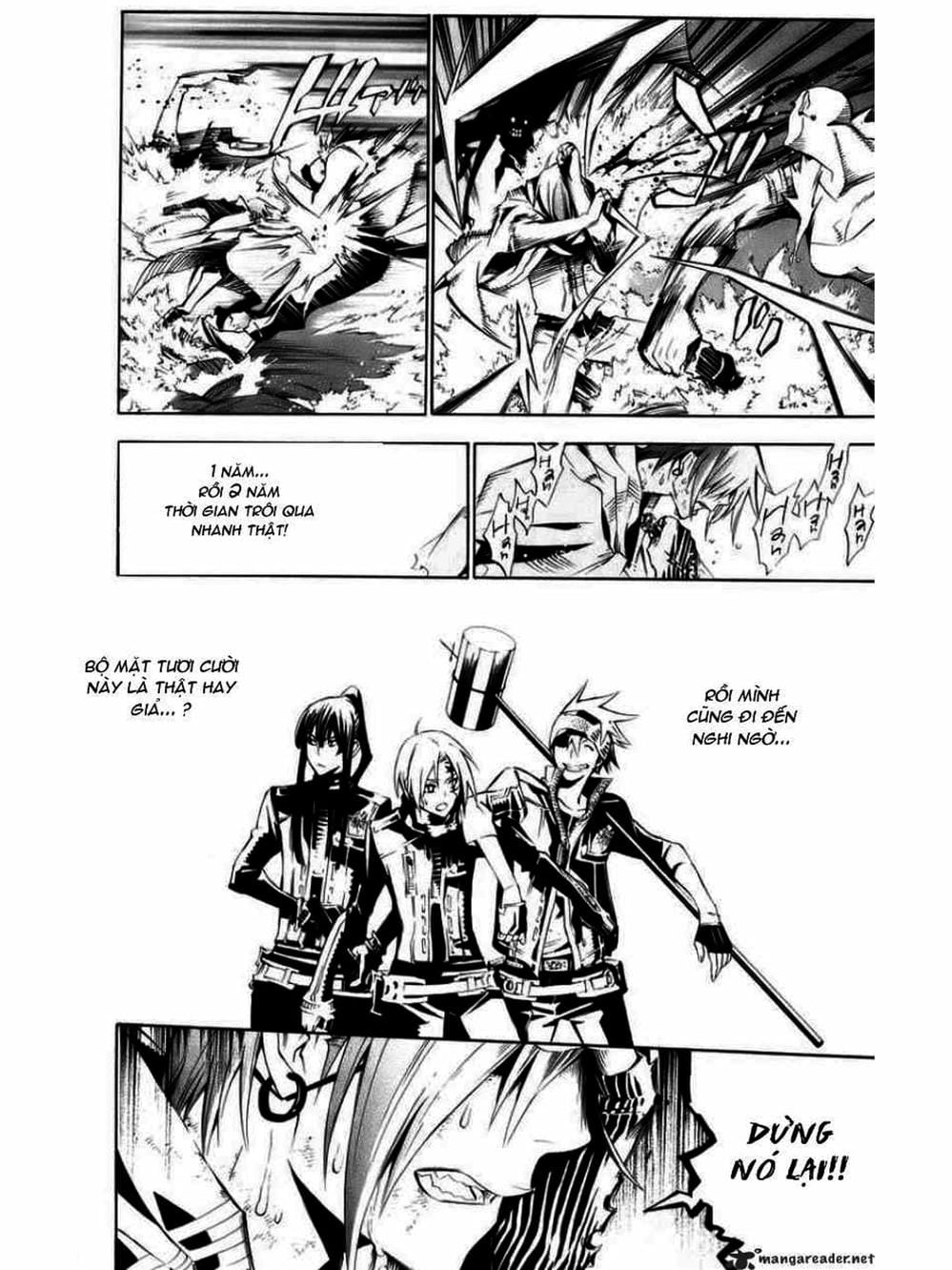 Truyện Tranh Quái Vật Sinh Ra Từ Linh Hồn Chết Chóc - D. Gray-Man trang 8