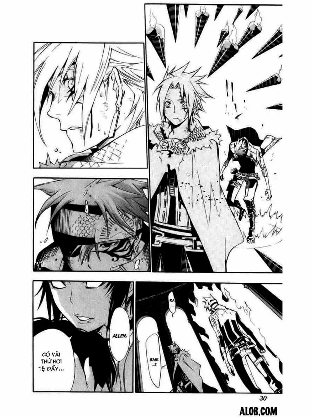 Truyện Tranh Quái Vật Sinh Ra Từ Linh Hồn Chết Chóc - D. Gray-Man trang 8