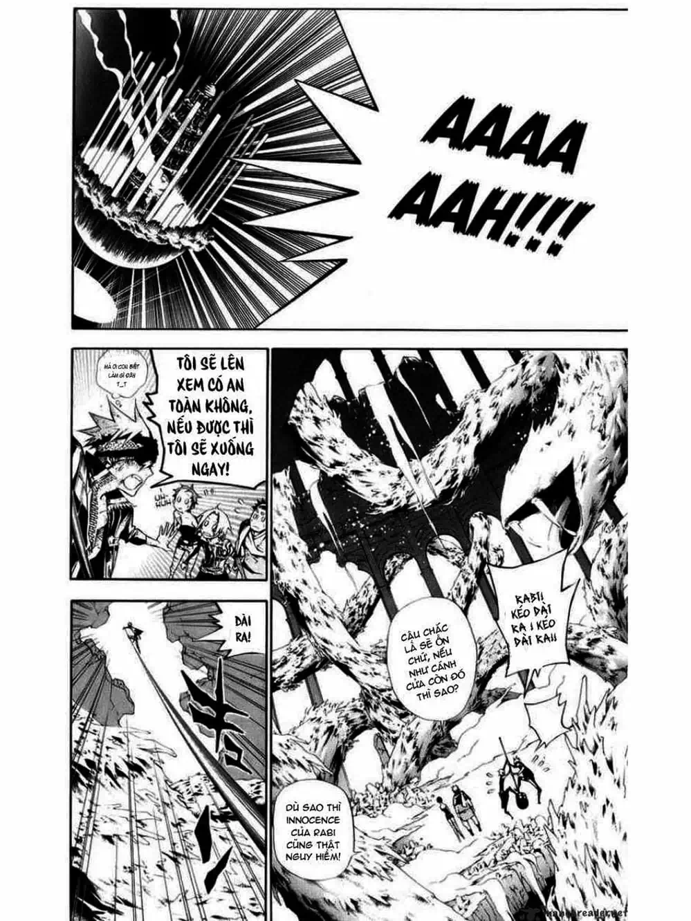 Truyện Tranh Quái Vật Sinh Ra Từ Linh Hồn Chết Chóc - D. Gray-Man trang 8