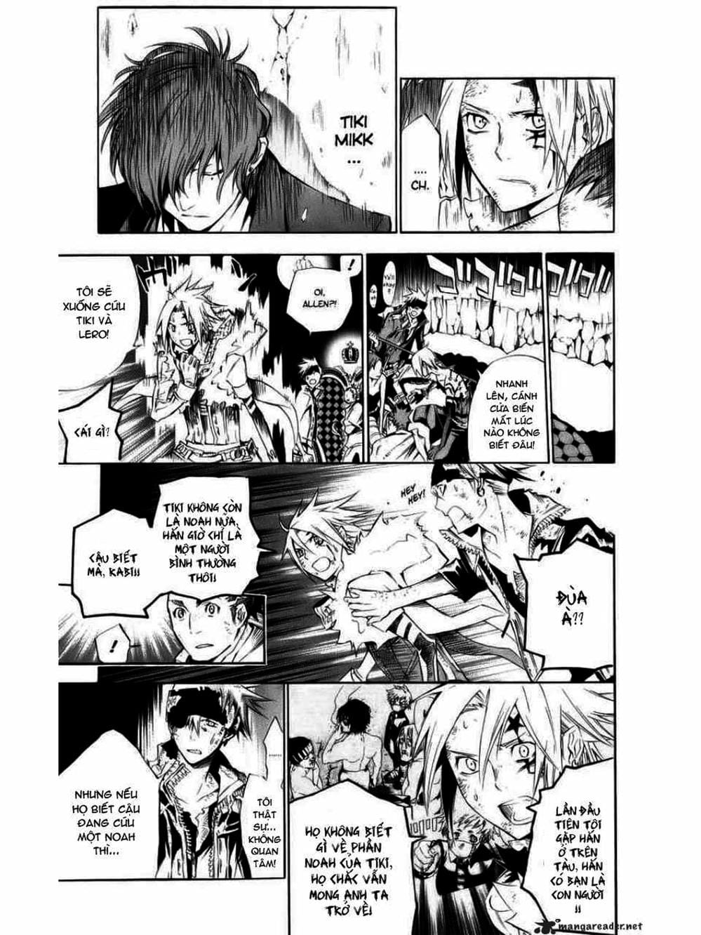 Truyện Tranh Quái Vật Sinh Ra Từ Linh Hồn Chết Chóc - D. Gray-Man trang 8