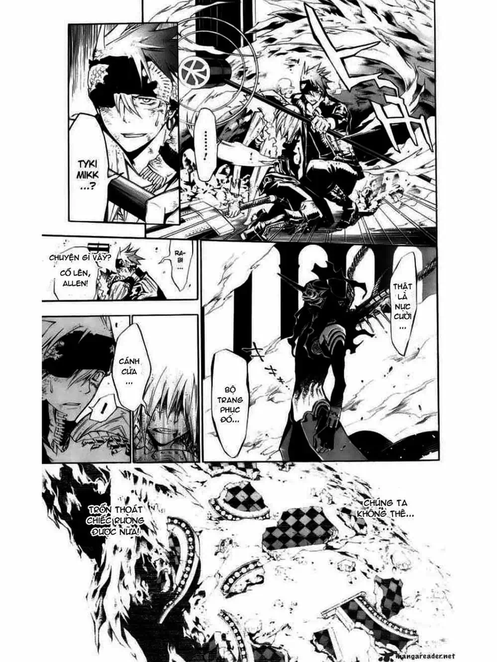 Truyện Tranh Quái Vật Sinh Ra Từ Linh Hồn Chết Chóc - D. Gray-Man trang 8