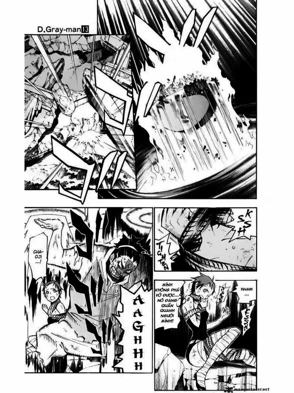 Truyện Tranh Quái Vật Sinh Ra Từ Linh Hồn Chết Chóc - D. Gray-Man trang 8