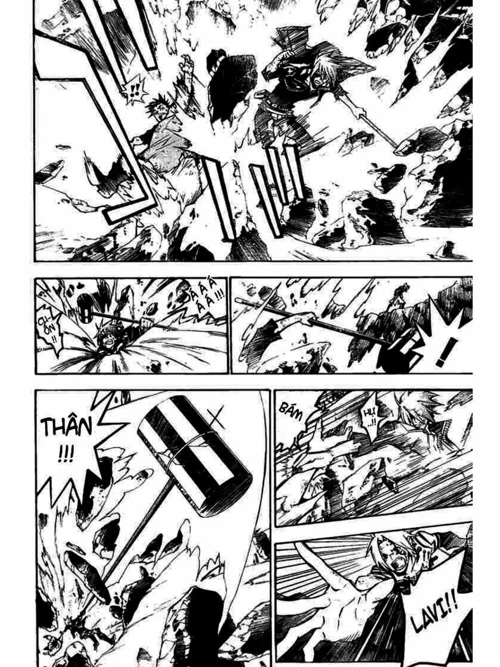 Truyện Tranh Quái Vật Sinh Ra Từ Linh Hồn Chết Chóc - D. Gray-Man trang 8